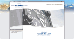 Desktop Screenshot of air-sarina.ch
